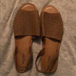 Tan Arizona Sling Sandals